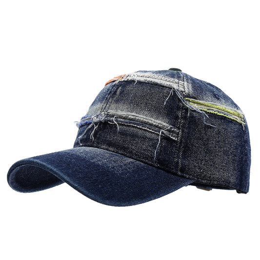 Casquette Baseball Industry Washed Denim
