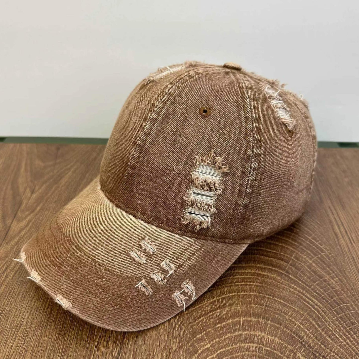 Casquette baseball Washed Denim