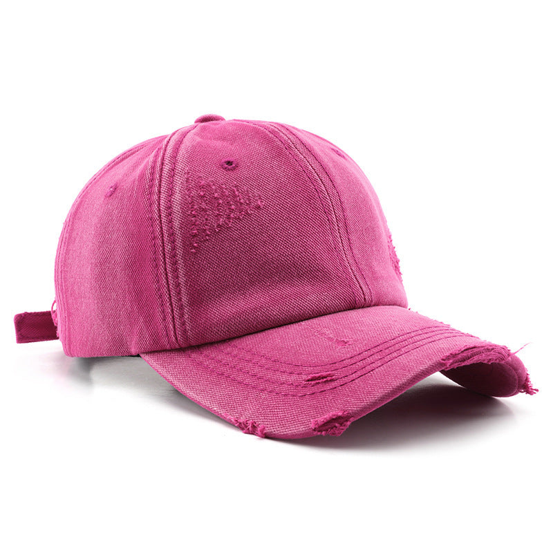 Casquette Baseball Washed Denim Color