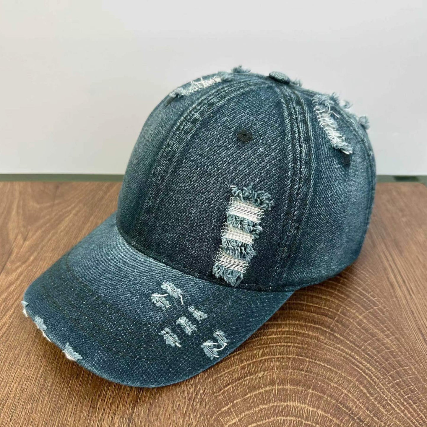 Casquette baseball Washed Denim