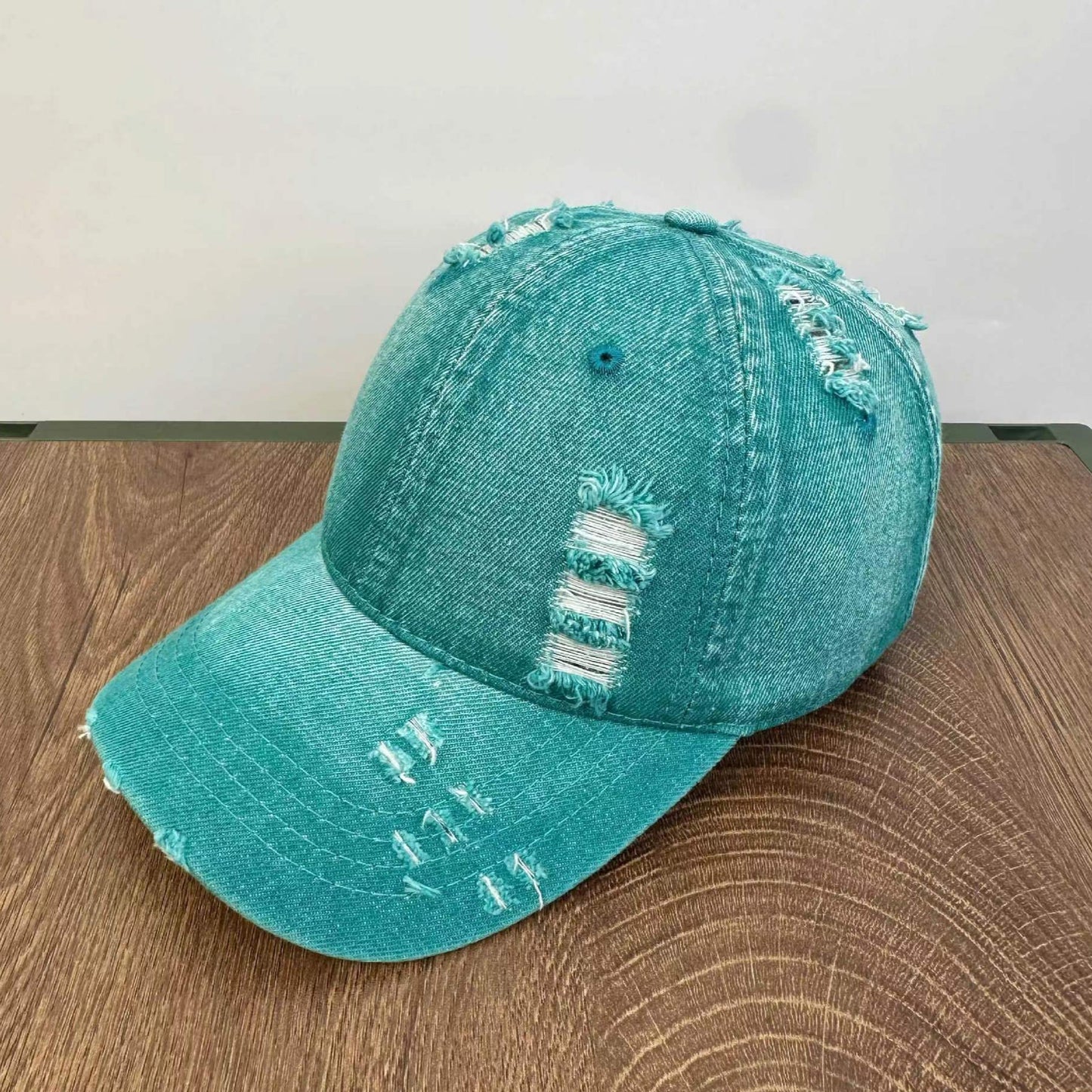 Casquette baseball Washed Denim
