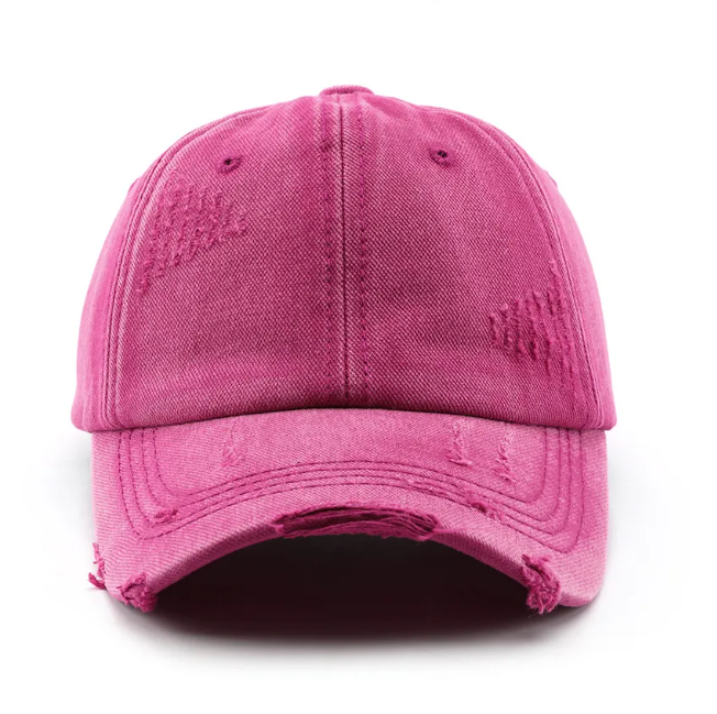Casquette Baseball Washed Denim Color