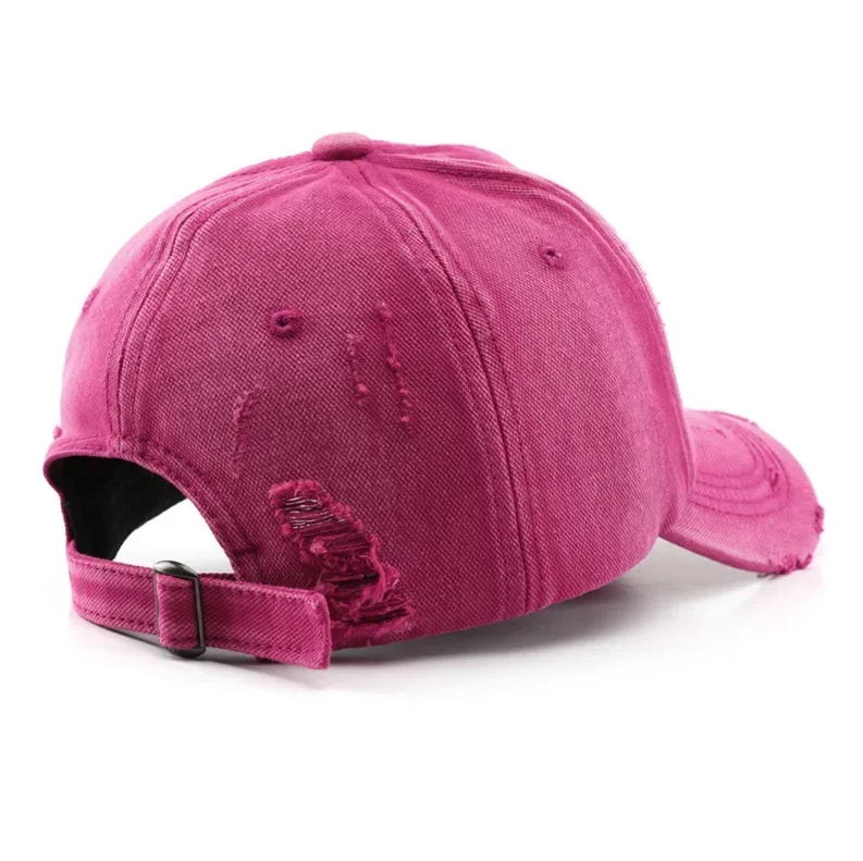 Casquette Baseball Washed Denim Color