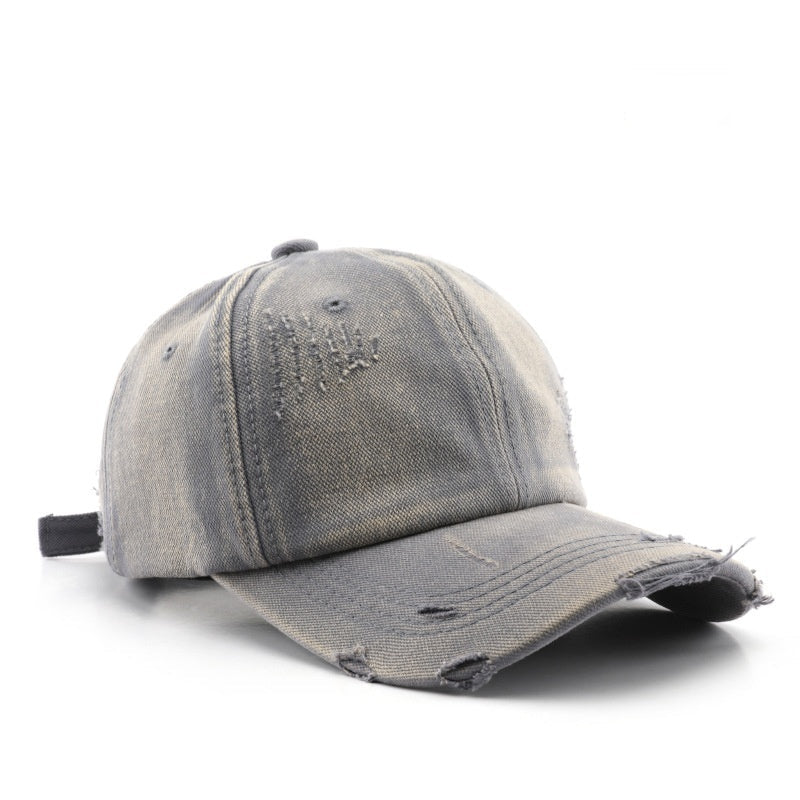 Casquette Baseball Washed Denim Color