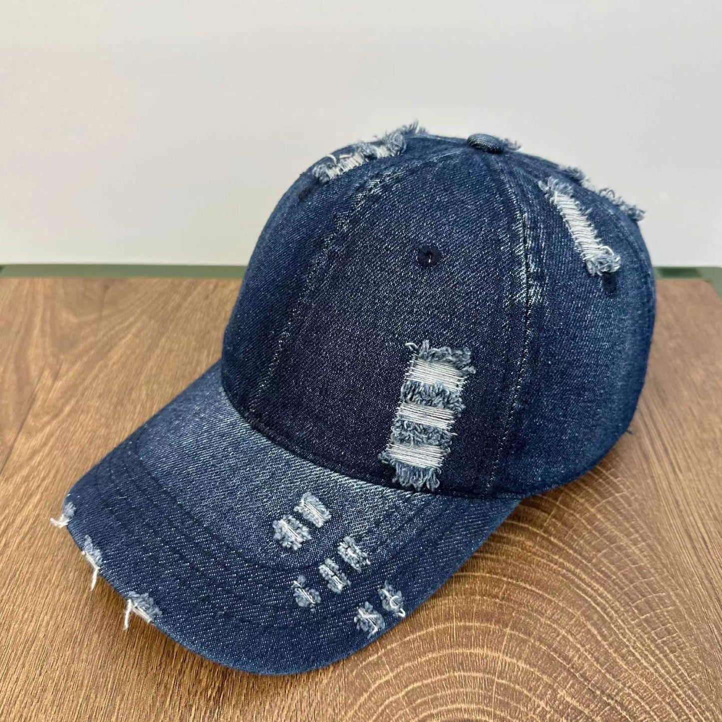 Casquette baseball Washed Denim