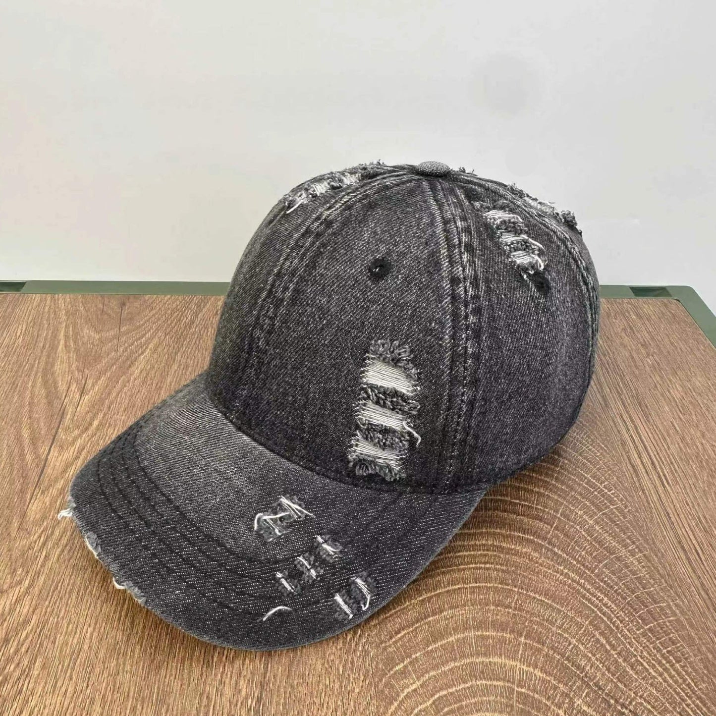 Casquette baseball Washed Denim