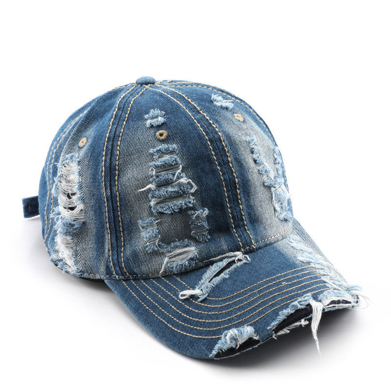 Casquette Baseball Washed Denim Line
