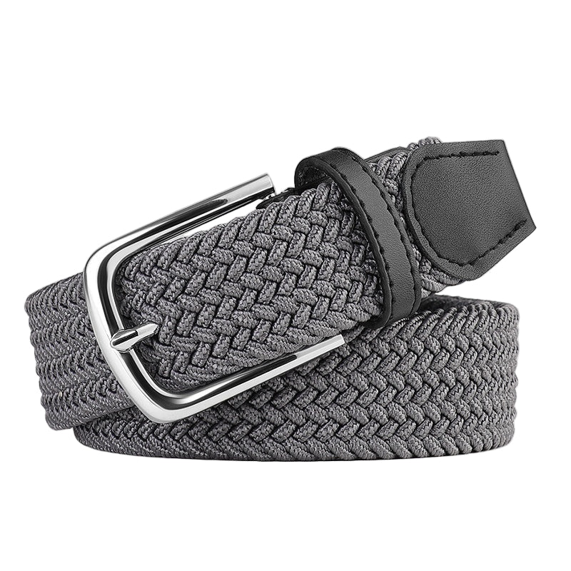 Ceinture en Toile tressé avec Boucle au choix