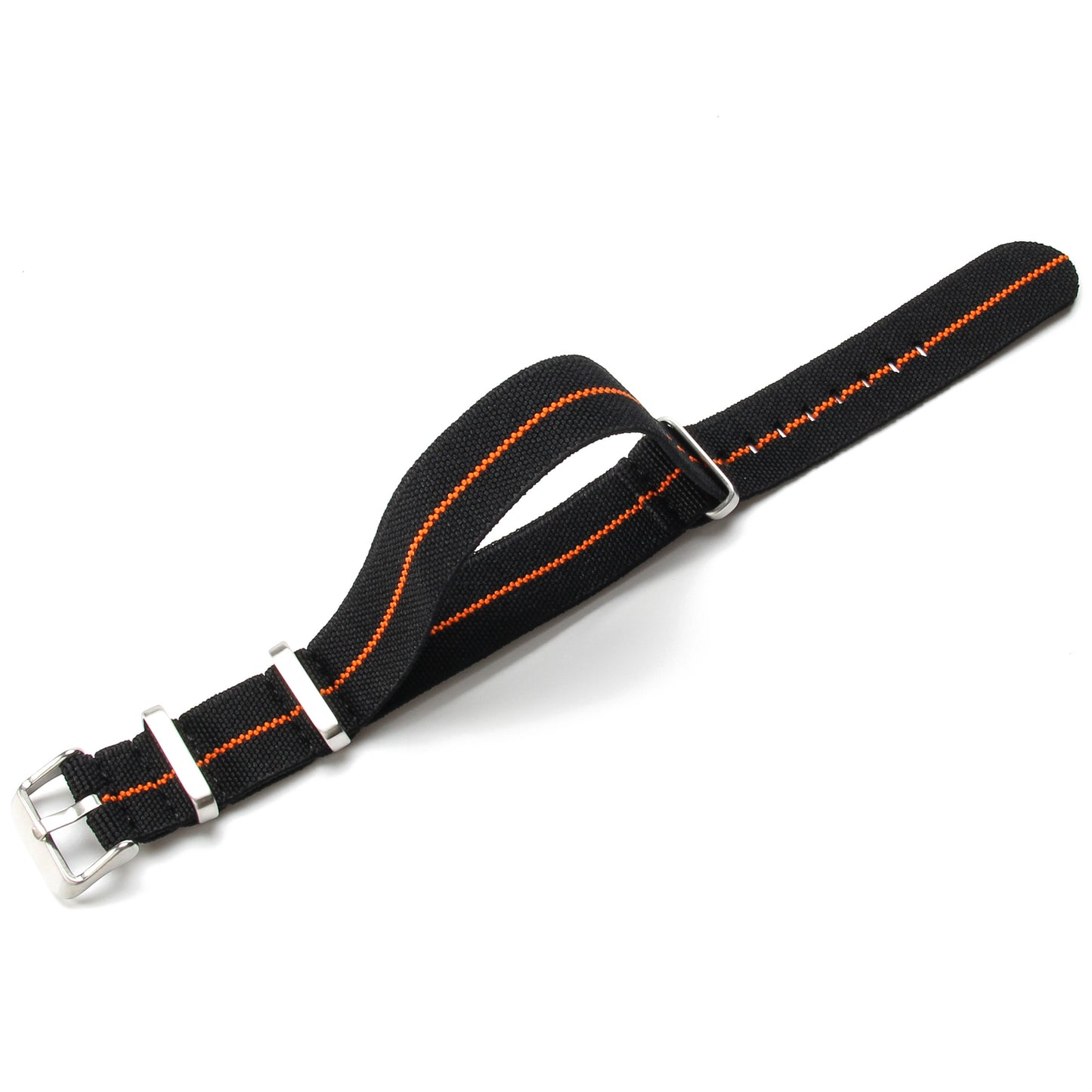 Bracelets de montre tissés Duo Tone Line