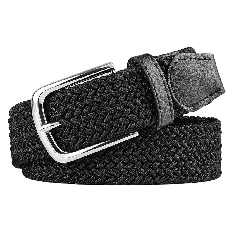 Ceinture en Toile tressé avec Boucle au choix