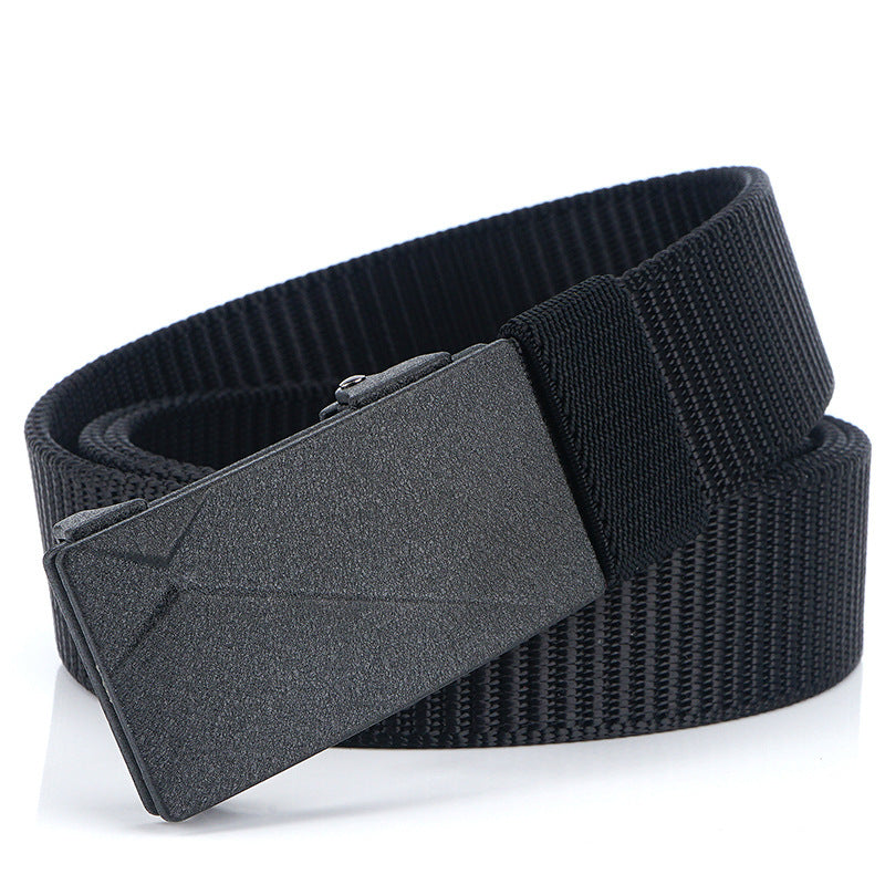 Ceinture en nylon avec boucle sans crans