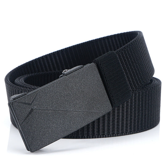 Ceinture en nylon avec boucle sans crans