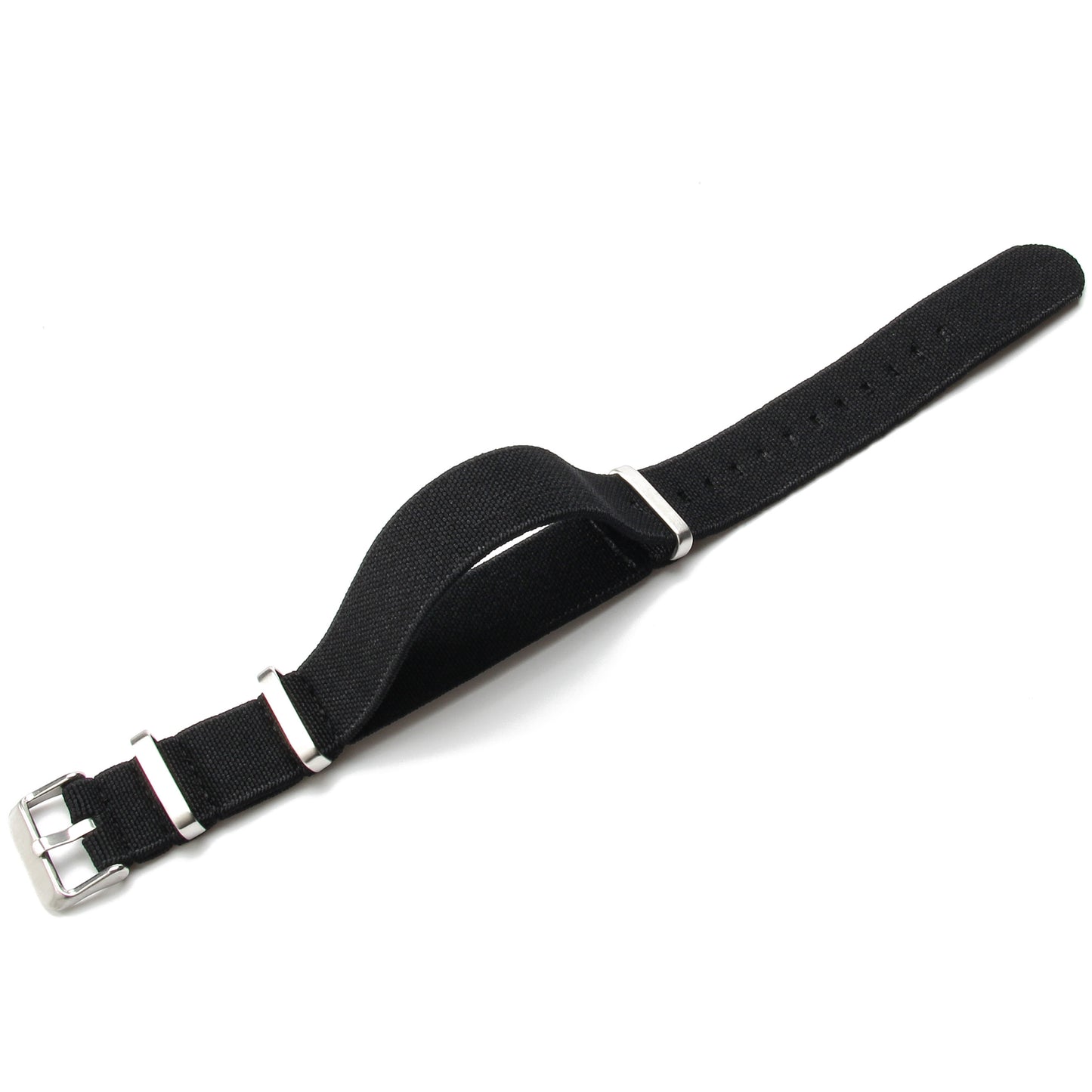 Bracelets de montre tissés Duo Tone Line