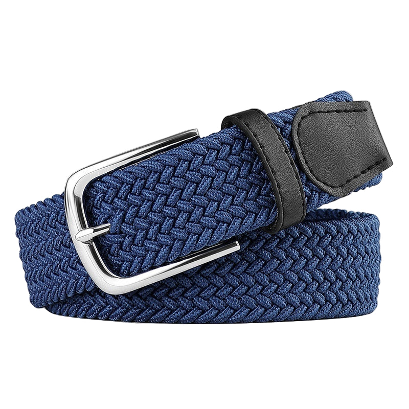 Ceinture en Toile tressé avec Boucle au choix