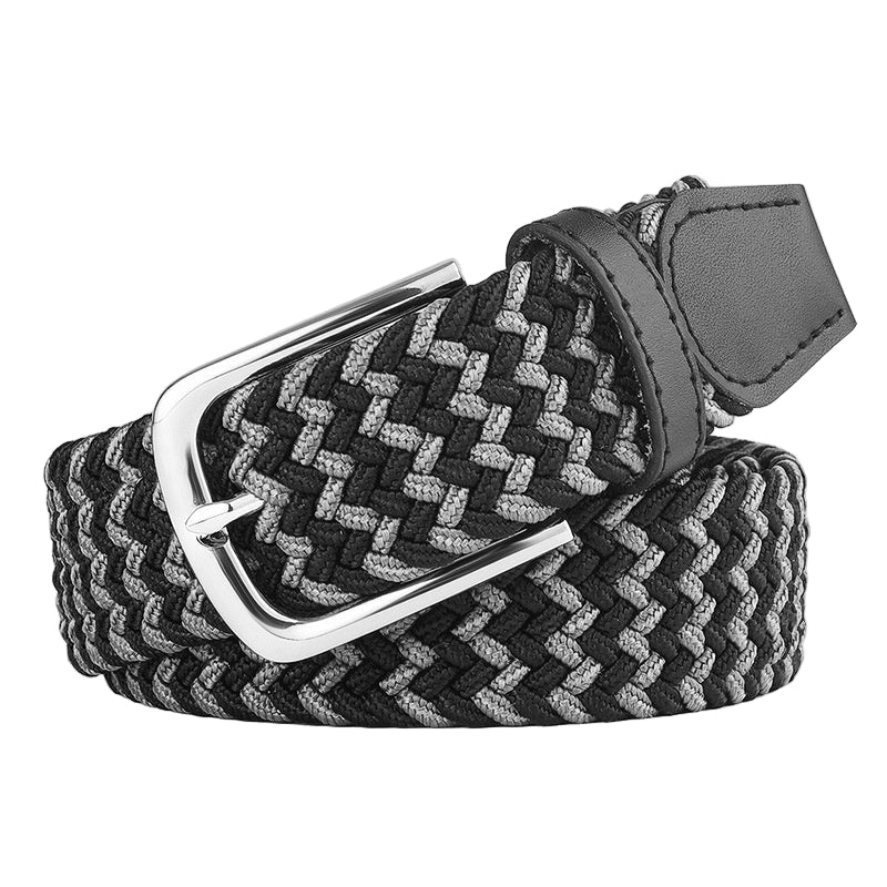 Ceinture en Toile tressé avec Boucle au choix