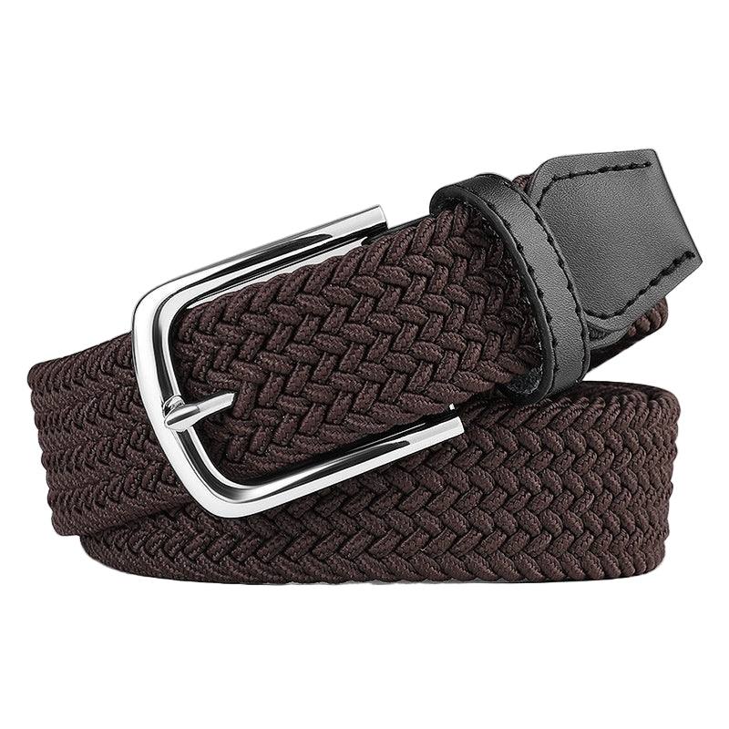 Ceinture en Toile tressé avec Boucle au choix
