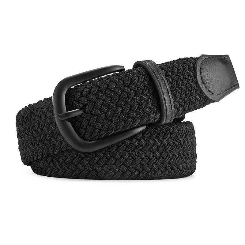 Ceinture Tressée Sans Trou Style Classique