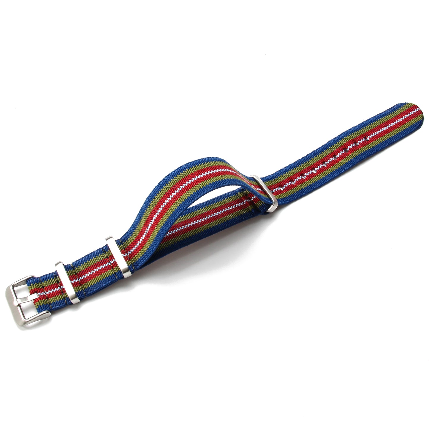 Bracelets de montre tissés Duo Tone Line