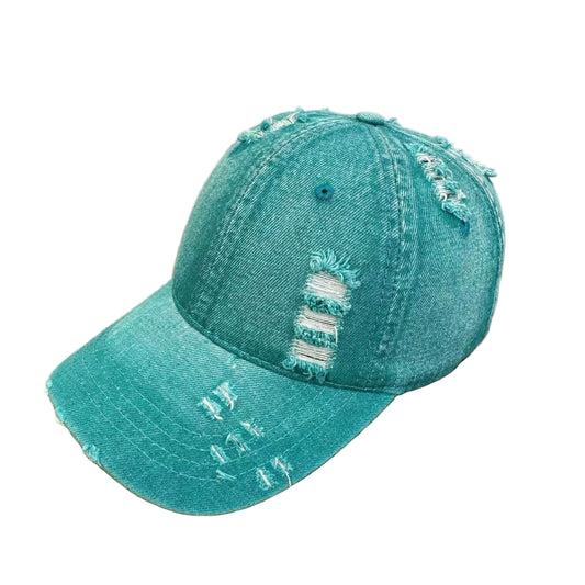 Casquette baseball  Washed Denim