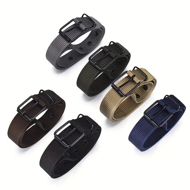 Ceinture en nylon tissée Fashion