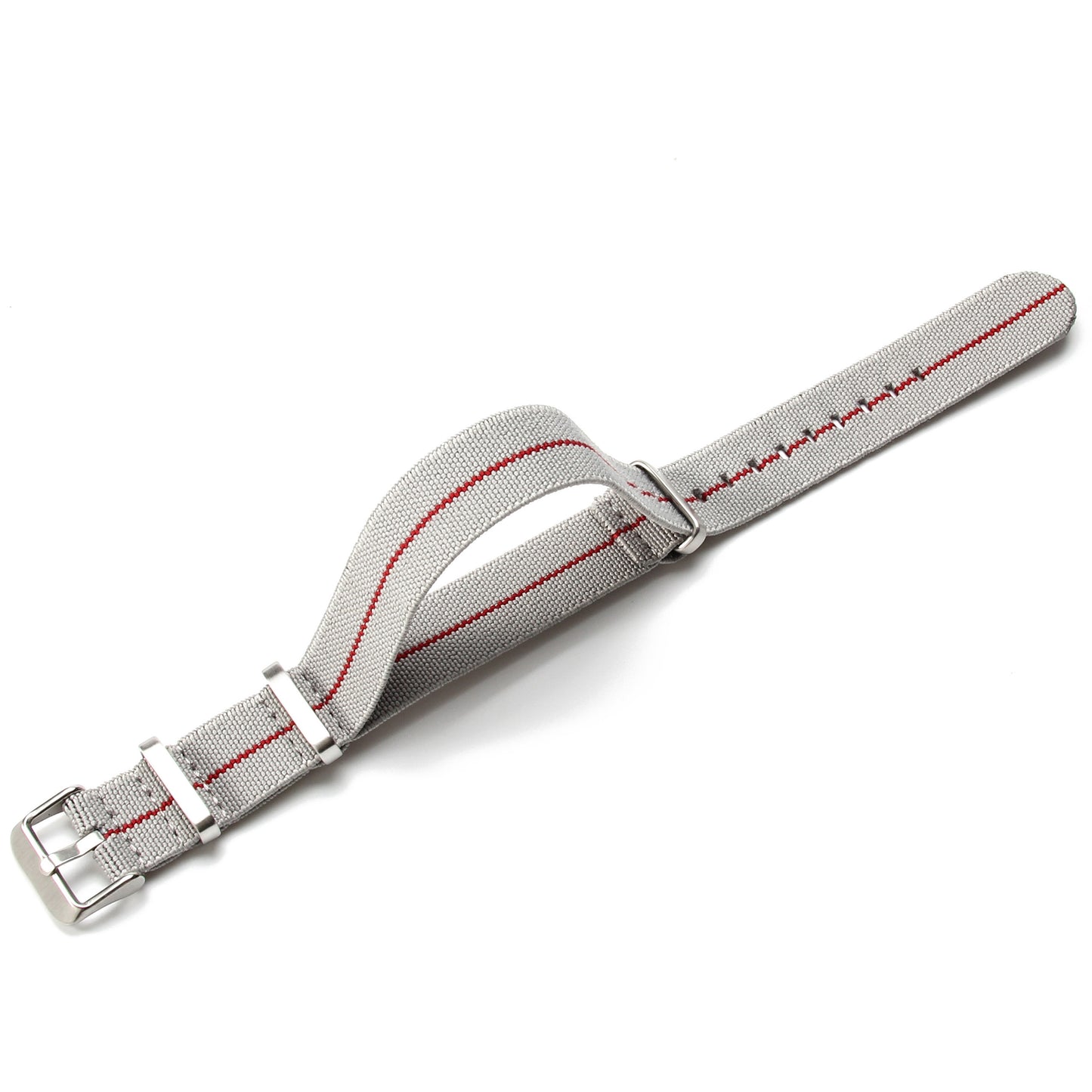 Bracelets de montre tissés Duo Tone Line