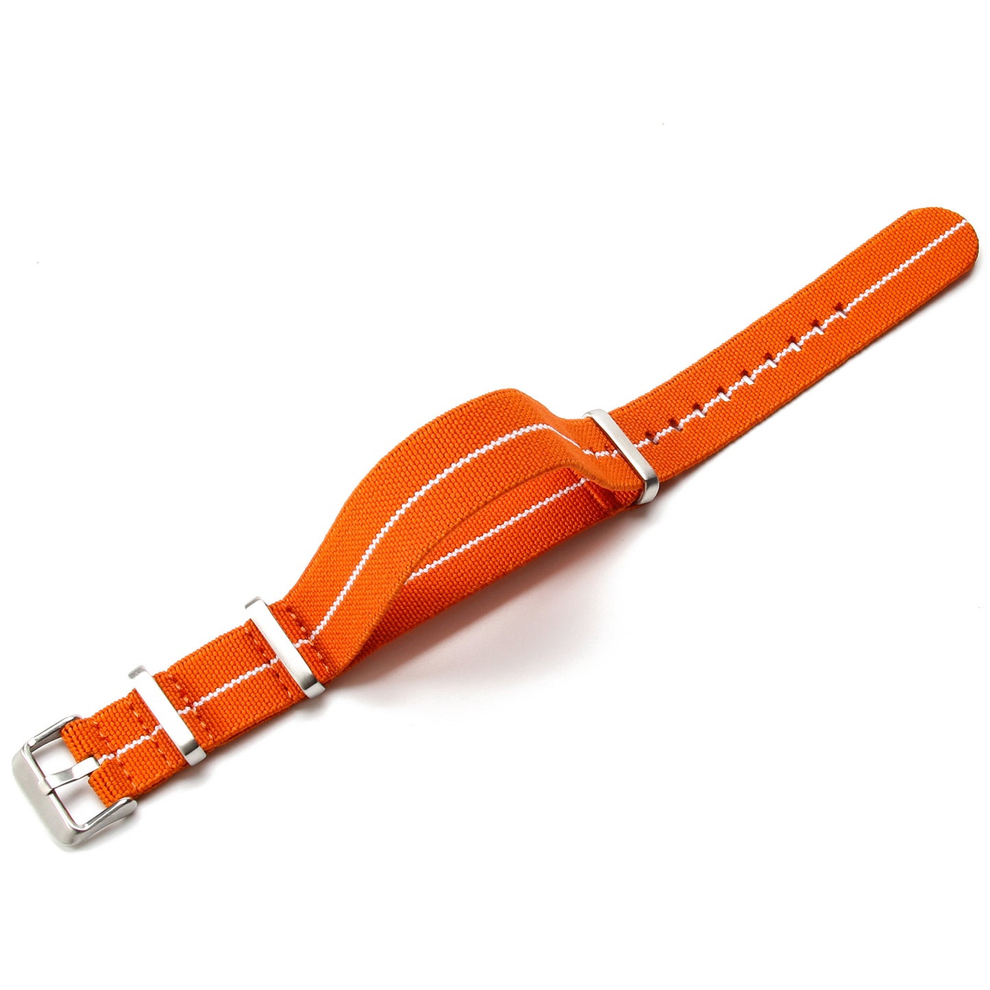 Bracelets de montre tissés Duo Tone Line