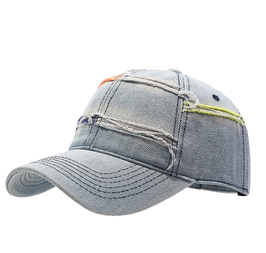 Casquette Baseball Industry Washed Denim