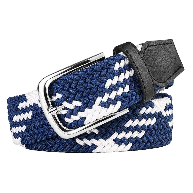 Ceinture en Toile tressé avec Boucle au choix