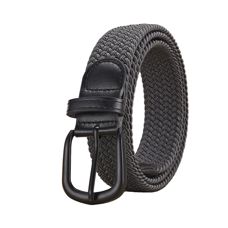 Ceinture Tressée Sans Trou Style Classique