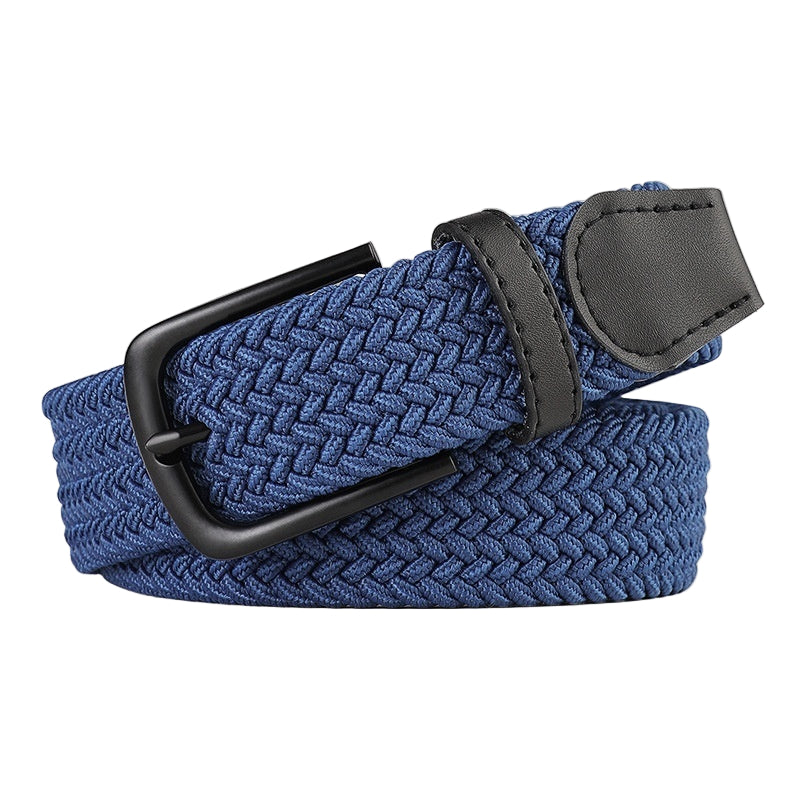 Ceinture en Toile tressé avec Boucle au choix